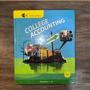 College Accounting Heintz Parry Textbook Chapters 1-15‎ 20th Edition